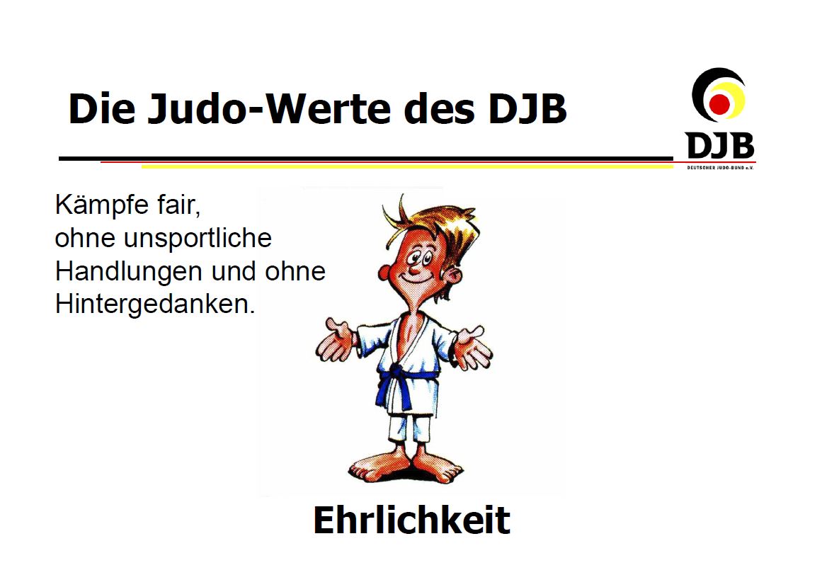 11 Judo Werte des DJB